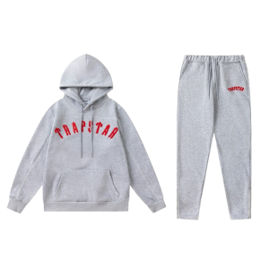 Grey Trapstar irongate arch tracksuit